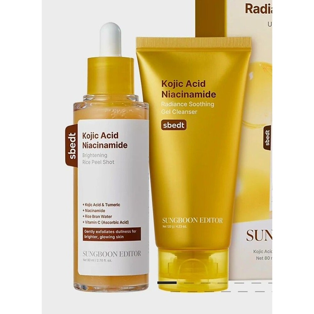 SUNGBOON EDITOR KOJIC ACID NIACINAMIDE DUO FULL SZ NEW